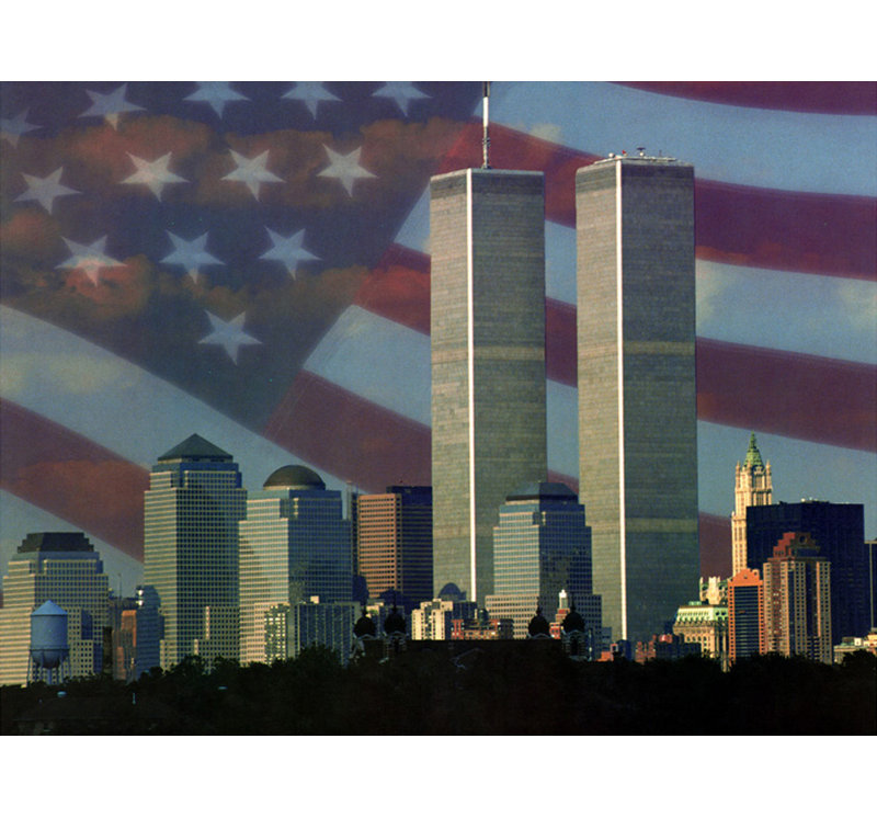United We Still Stand, 28" H x 38" W