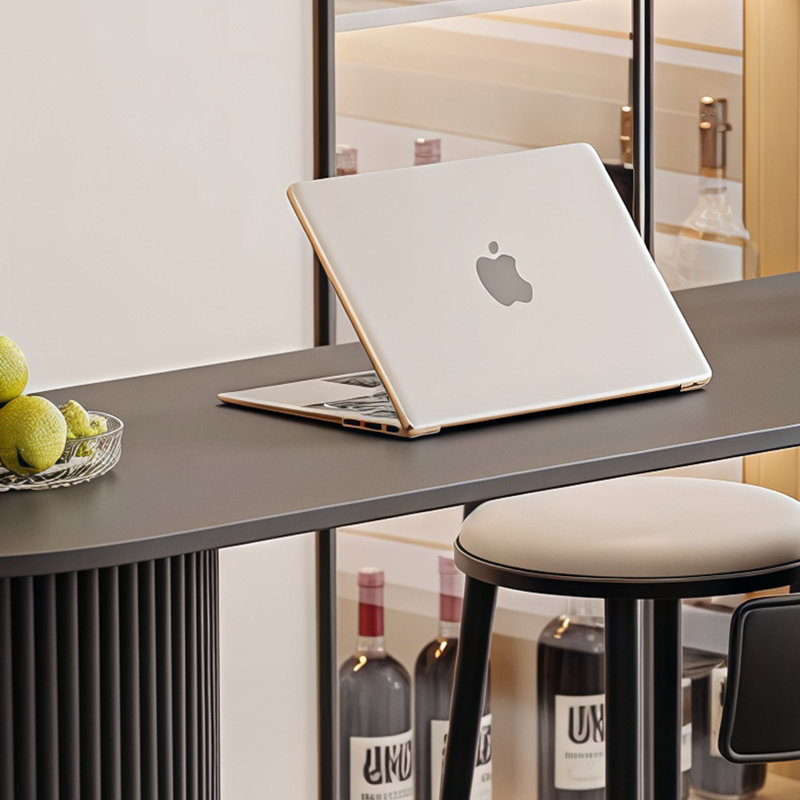 Table de bar moderne et simple, H 41,3 po x L 62,9 po x l 19,6 po