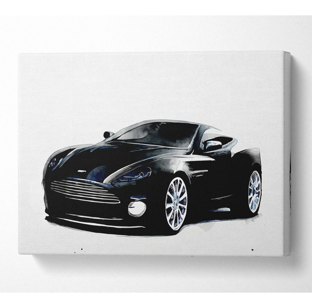 Aston Martin Db9 And - Leinwanddrucke mit Wrapped Canvas