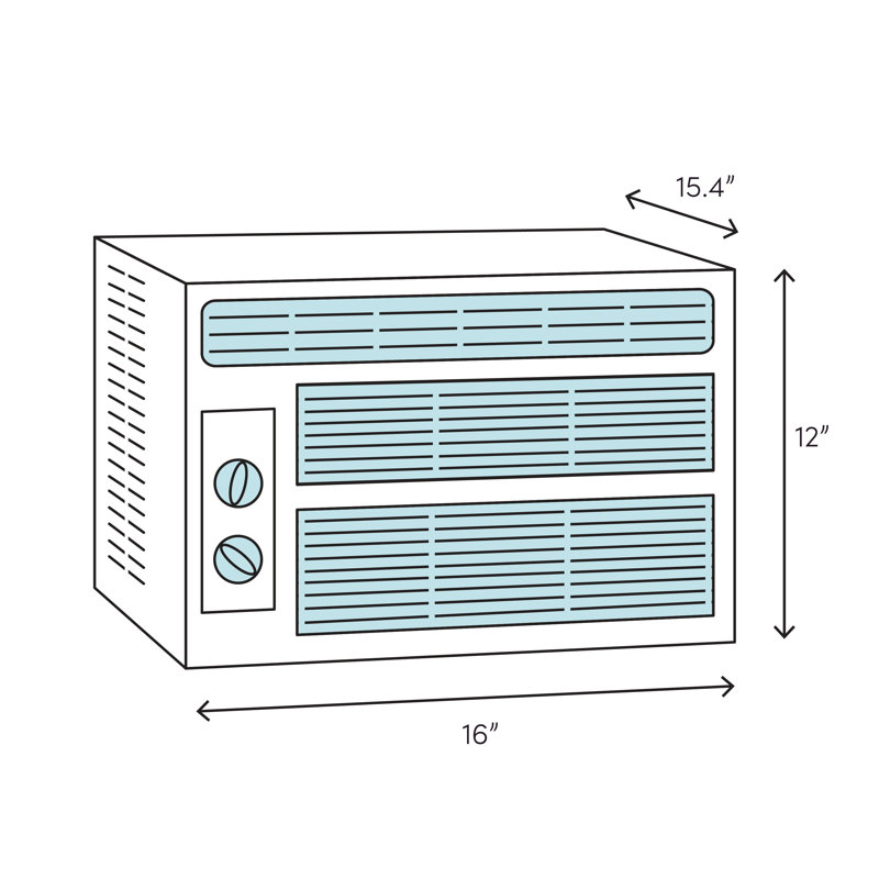Climatiseur de fenêtre 6 000 BTU Impecca