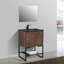  Meuble-lavabo 2-en-1 mural et autoportant avec comptoir et lavabo, armoire de rangement à tablette ouverte-1962190200-1976912117