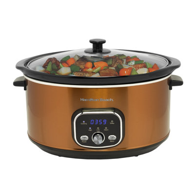 PROGRAMMABLE DIGITAL OVAL SLOW COOKER