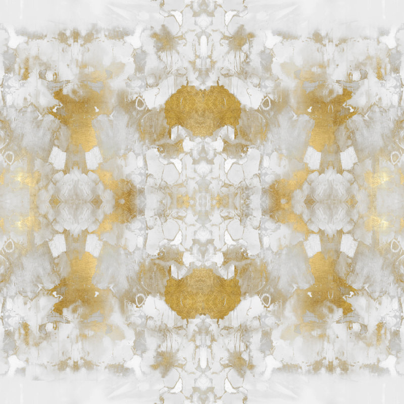 Resonate In Gold II, 12" H x 12" W