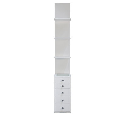 Glam & Glow Display Shelves With Drawers