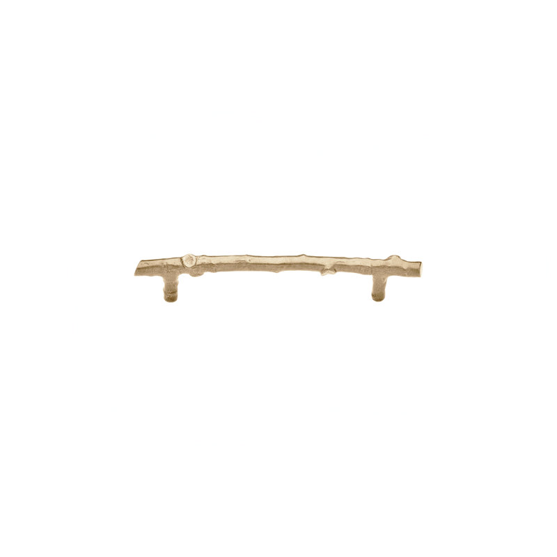 Twig Bar / Handle Pull, Silicon Bronze Brushed