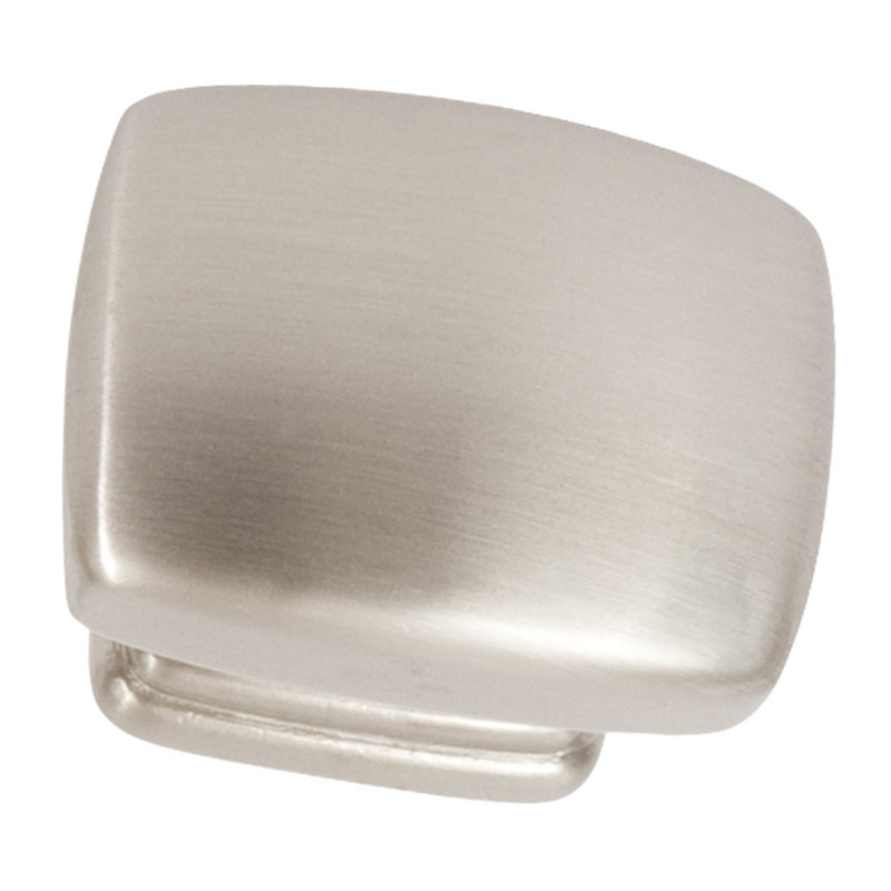 Sydney 1-1/4" Length Satin Nickel Rectangular Cabinet Knob, Satin Nickel
