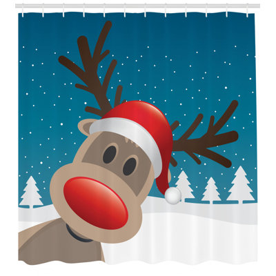 Christmas Shower Curtain