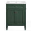 Meuble-lavabo 24 po avec 2 portes et un tiroir basculant-586962887