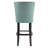 Upholstered Counter Stool with Solid Wood Frame-48367412
