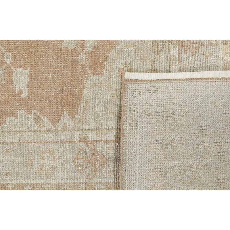 Tapis en laine noué à la main Bungalow Bungalow Rose, Rectangle 8 pi x 10 pi