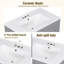 Meuble-lavabo simple autoportant de 30 po avec plateau en céramique-435693548