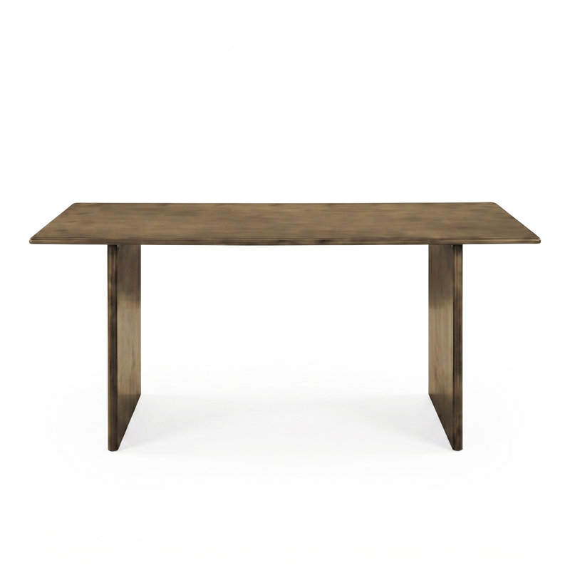 Ensemble de salle à manger en bois massif 7 pièces Chislett, 7 pièces : table, 6 chaises