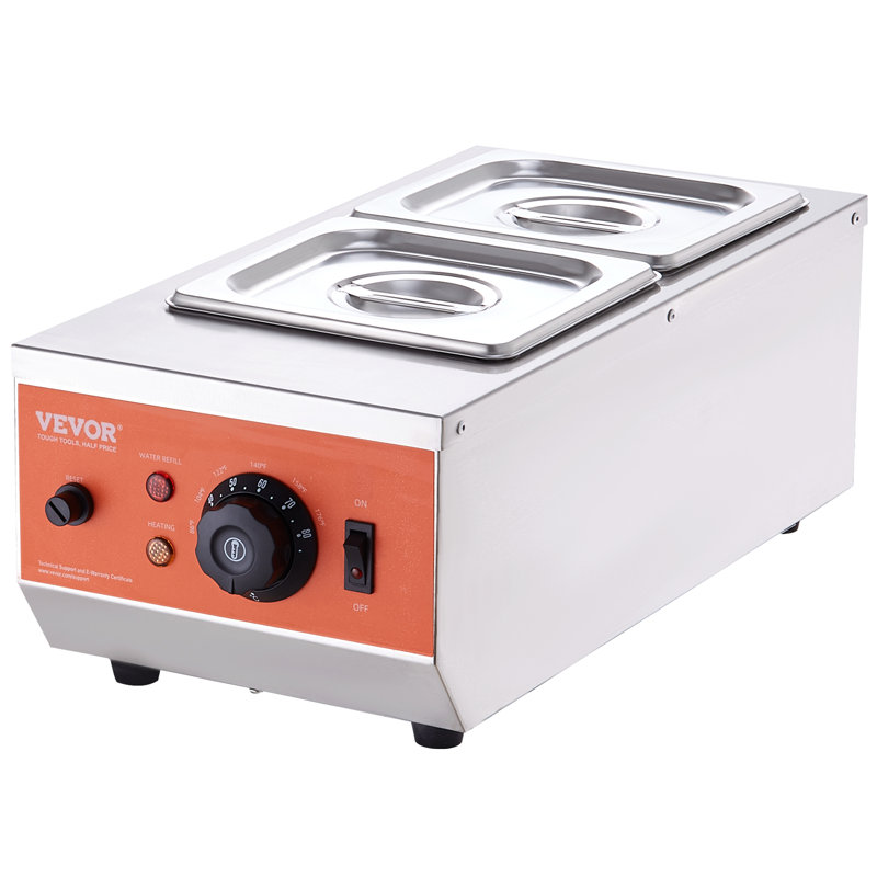 Machine à tremper le chocolat avec cuve 9 lb 2 cuves VEVOR