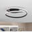 Caroljean 1 - Light 18.11'' Unique/Statement Modern Linear Dimmable White Light LED Flush Mount-1194438893