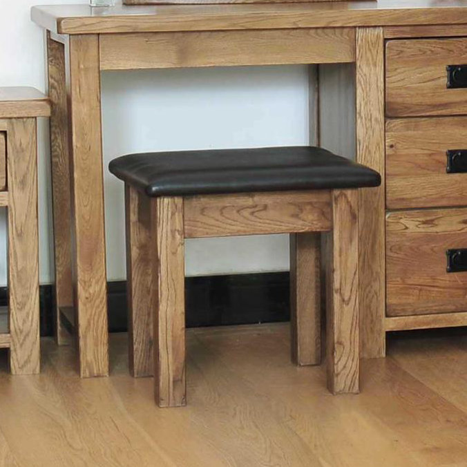 Solid Wood Accent Stool