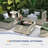 7 Pieces Rattan Patio Conversation Sets With Cushions-1993014302
