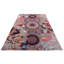 Hand Knotted Wool Area Rug in Gray