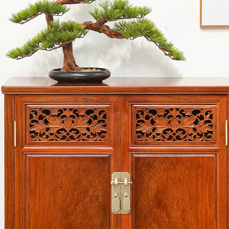 Armoire à chaussures en bois massif