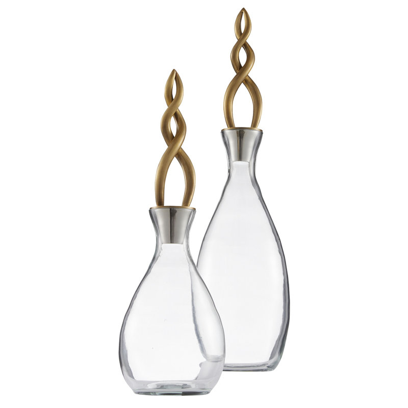 Elixir Decanters, Set Of 2