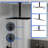 16" Ceiling Mount Ultra Thin Rainfall Shower Head 2.5 GPM Square Overhead Shower-123845495
