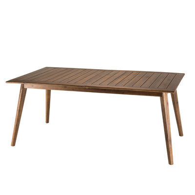 Christa Extendable Wooden Dining Table