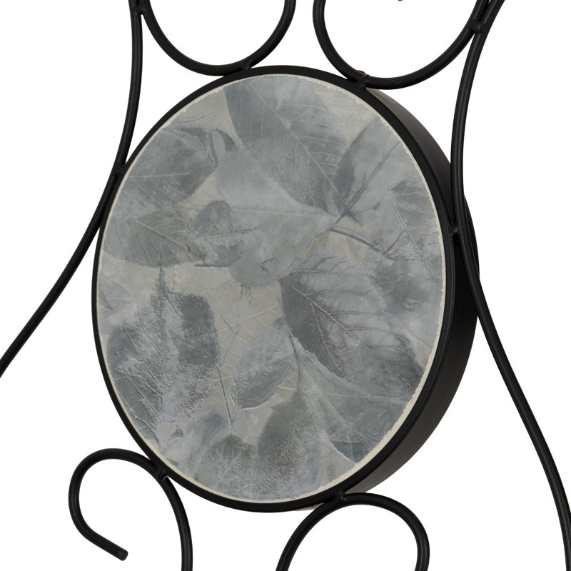 Tito 2 - Person Patio Dining Set, Black/Organic