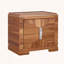 Table de chevet Mid-Century moderne avec tiroirs en forme de losange-1247803109