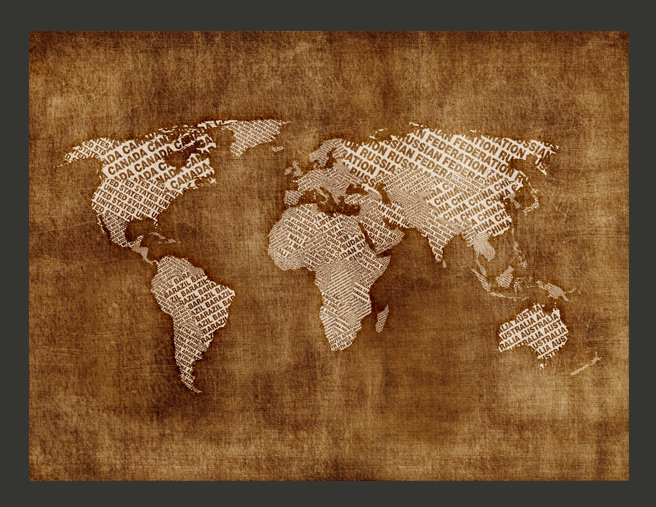 Geographical Discoveries 1.93m x 250cm Wallpaper