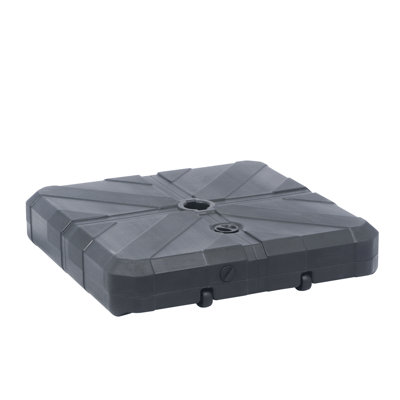 170 Lbs Fillable Cantilever Umbrella Base Black