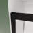 Semi-Frameless Pivot Hinged Glass Shower Door, 32-36 In. W X 72 In. H, 1/4" Tempered Glass, Matte Black, Reversible | Gift Idea