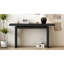 Console en placage de frêne de 59,1 po de conception unique - Style simple et moderne avec un plateau de table intelligent-517695250