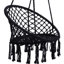 Confortable siège de lecture suspendu: capacité de 330 lb, tissé à la main pour une chaise longue: 31,5 po x 23,6 po, 47,2 po, divers endroits