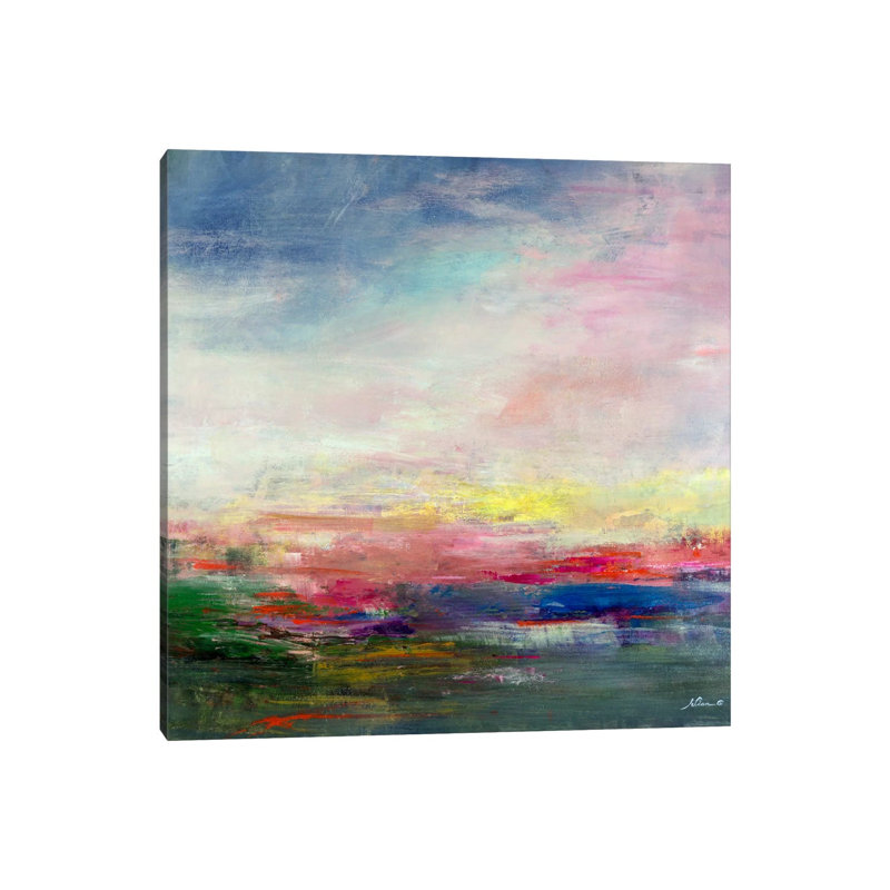 Drifting 1 Piece Wrapped Canvas Painting, 93.98 cm H x 93.98 cm W x 1.91 cm D