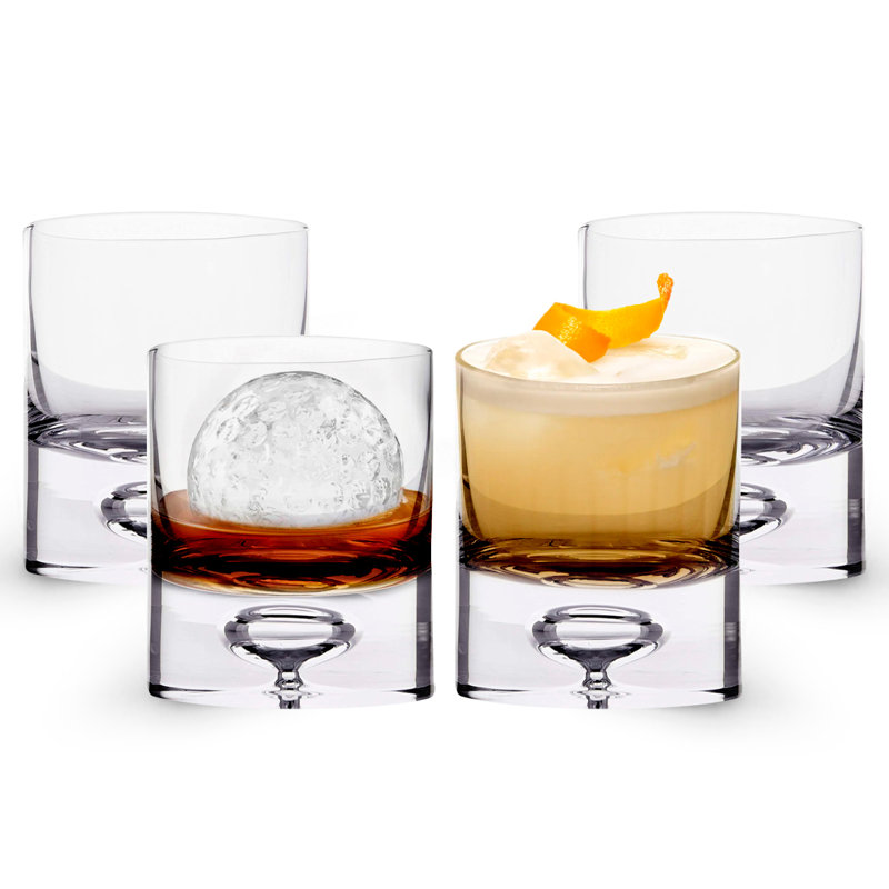 Ensemble de 4 verres à whisky 9,5 oz