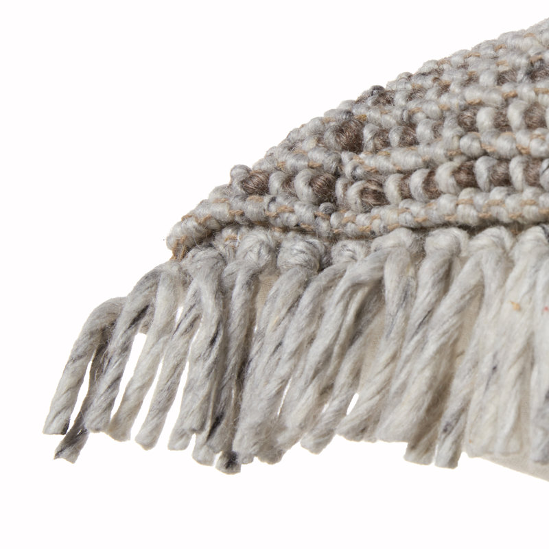 Coussin et insert lombaire fait à la main Angora Mellah (13 po x 40 po), Rembourrage 100% polyester