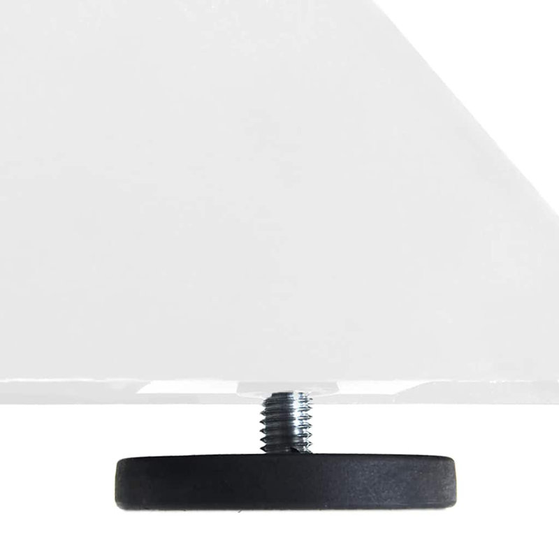 Table Leg, White, 73cm H x 120cm W x 68cm D