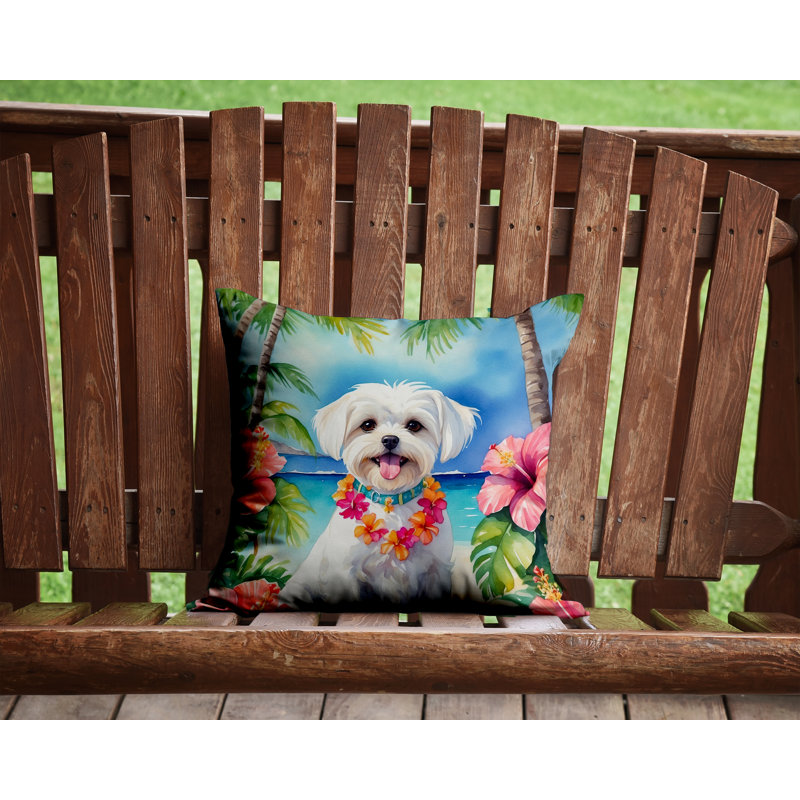 Coussin décoratif intérieur / extérieur Autre / Sans motif, H 14 po x l 14 po