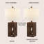Lampe de table en bois massif Briea-586325838