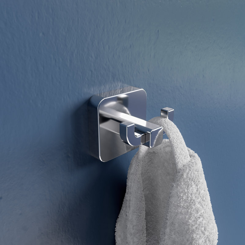 Flexi-Fix Double Wall Mounted Robe Hook