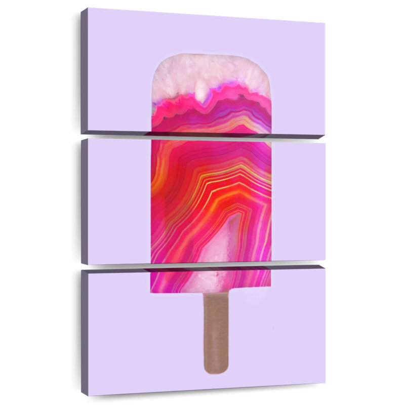 Agate Popsicle, 50" H x 32" W