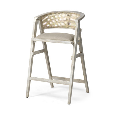 Solid Wood Arm Chair in Blonde