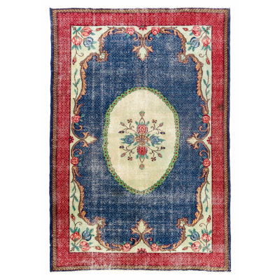 Tapis européen rétro noué à la main