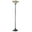 Lampe torchère sur pied en verre coloré 71 po Allionna