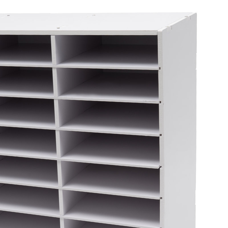Vedanth File Organizer, White