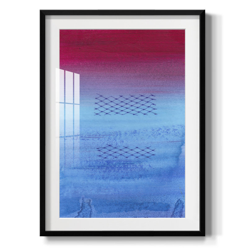 «Gely Oppose II», reproduction encadrée, H 28,5 po x l 20,5 po, Noir