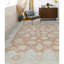 Smynra Wool Oriental Area Rug in Light Brown/Ivory
