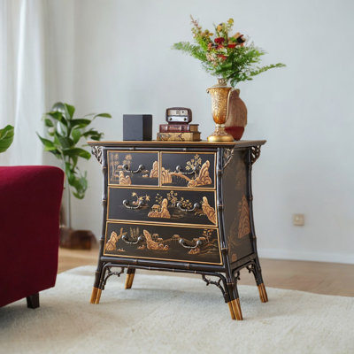 Commode d'appoint moderne et rétro