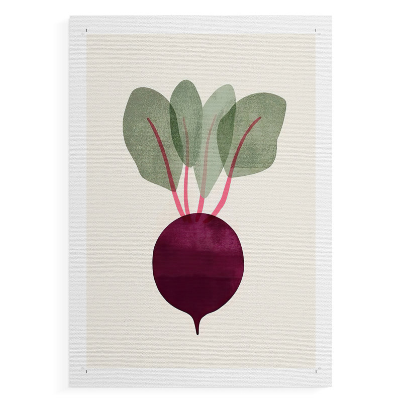 Organic Veg IX -Canvas Print Only - NOT FRAMED, 18" H x 12" W