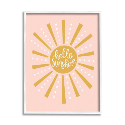 " Hello Sunshine Sun Rays " by Nina Seven
