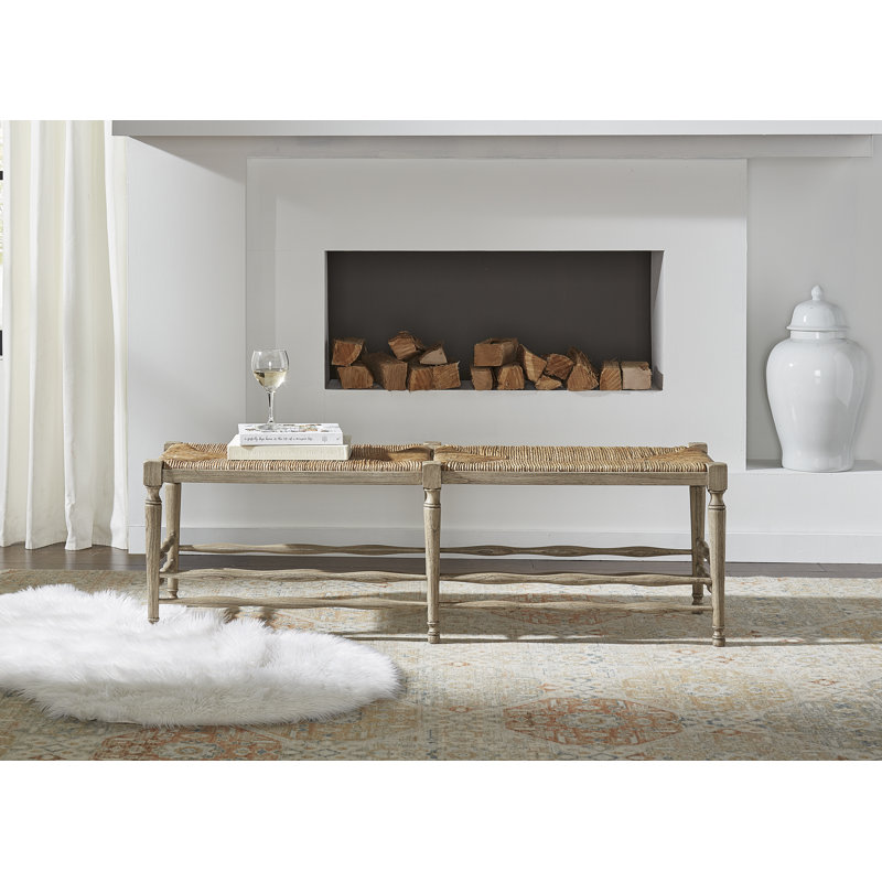 Reed Solid Wood Bench